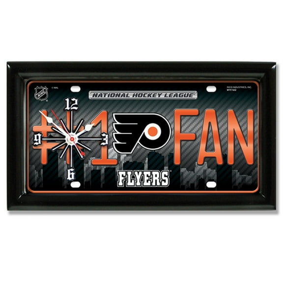 Horloge murale Flyers de Philadelphie LNH de GTEI
