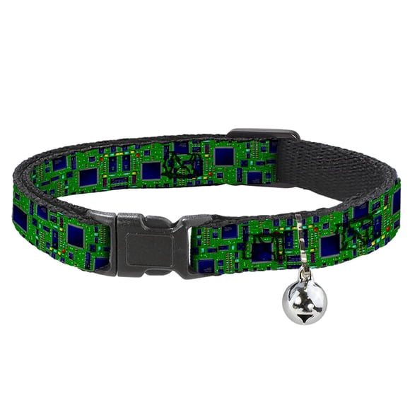 Collar para gato con cierre de seguridad Buckle-Down, ajustable de 20 a 30 cm, ancho 1,3 cm