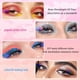 thumbnail image 5 of Colored Lash Clusters Kit Individual False Eyelashes Set Segmented Fake Eyelashes with Lash Bond and Seal and Lash Tweezers, 5 of 5