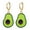 D, variant on Fruit Style Earrings Fruit Earrings Lemon Strawberry Cute Fruit Wind Alloy Oil Dropping Earrings Jewelry