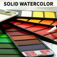 thumbnail image 4 of Clearance!XEOVHV Watercolor Paint set – 25 Assorted Colors with 1 Brushes – Perfect Foldable Watercolor Field Sketch Set for Outdoor Painting –Travel Pocket Watercolor Kit, 4 of 9