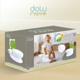 thumbnail image 4 of Dolu Nuve Frog Baby Toddler Potty Chair with Light Sound Toilet Paper Holder White, 4 of 6