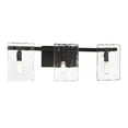 thumbnail image 3 of Genry 3-Light Bathroom Vanity Light in Matte Black, 3 of 6