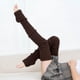 thumbnail image 2 of Calcetines de yoga de otoño e invierno, calcetines de baile antideslizantes, calcetines de punto de lana, leggings cálidos de otoño e invierno para mujer, 2 of 6