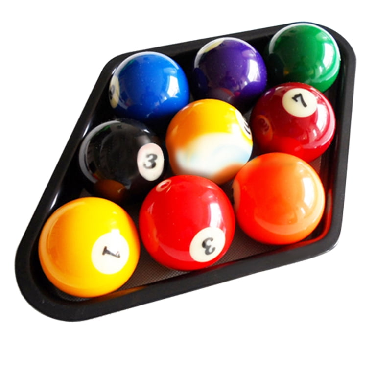 Black Ball Pool Rack Palle Da Biliardo In Stock Jae Billiards 9 Ball Pool Table Triangle ...