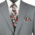 thumbnail image 2 of VINCI Men's Gray 2-Button Suit w/ Adjustable Waistband, Reg-Fit - NEW, 2 of 4