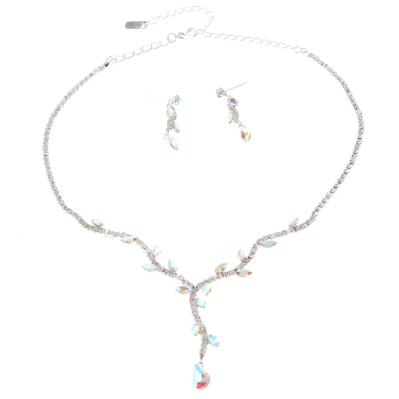 Rhinestone Necklace Set