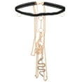 thumbnail image 2 of Snake Thigh Chain Alloy Thigh Chain Snake Layered Thigh Chain Medusa Leg Chain, 2 of 8