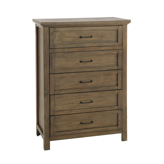 Westwood Design Westfield 5-Drawer Chest, Harvest Brown