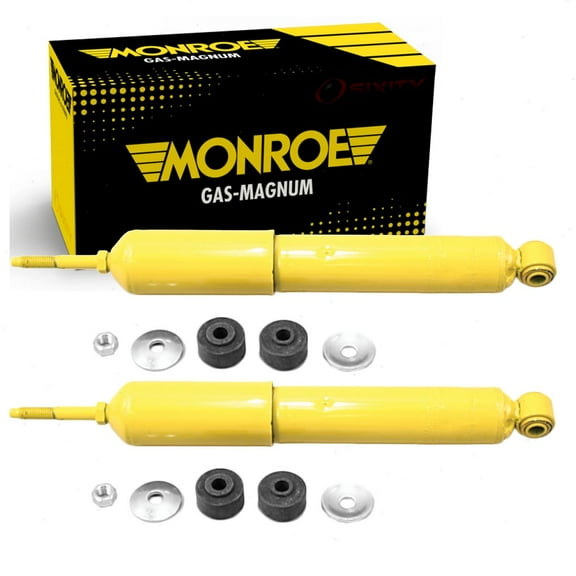 2 pc Front Shock Absorbers compatible with GMC Sierra 2500 HD 2001-2010