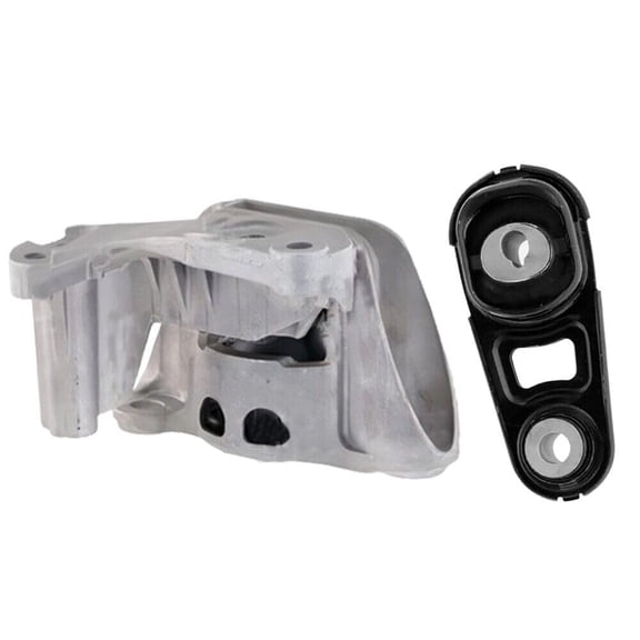 4M Auto Parts Rear Lower Engine Torque Strut Mount & Hydraulic Right Engine Mount 2PCS Part Numbers. 10224, 10256