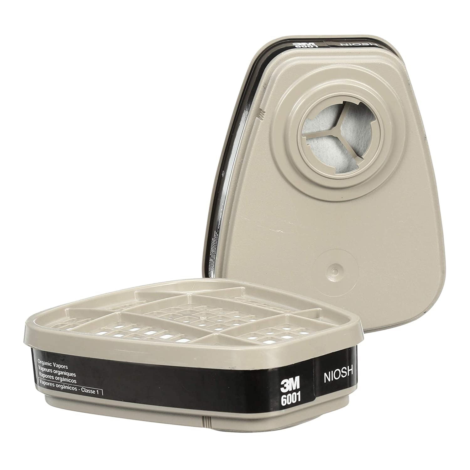 3M 6001 NIOSHAPPROVED ORGANIC VAPOR CARTRIDGE FOR ORGANIC VAPORS