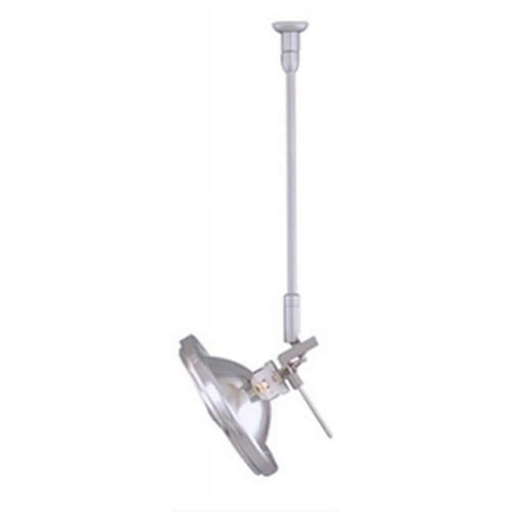 Jesco Lighting QAS152X3-CH 1 Light Monorail Quick Adapt Low Voltage Spot Light- Chrome Finish