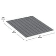 thumbnail image 3 of Roma Stripe Rib Gray Residential 24 in. x 24 in. Peel and Stick Carpet Tile Square 60 Sq. ft. 15 Tiles Per Box, 3 of 11