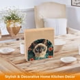 thumbnail image 6 of Yayeee Napkin Holder for Table Kitchen Paper Tissue Organization, Flowers and Cat, 6 of 8