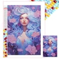 thumbnail image 1 of Kit Con Cuentas Cuadradas 5D DIY Kit Hada Las Flores Del 45x65cm, 1 of 9