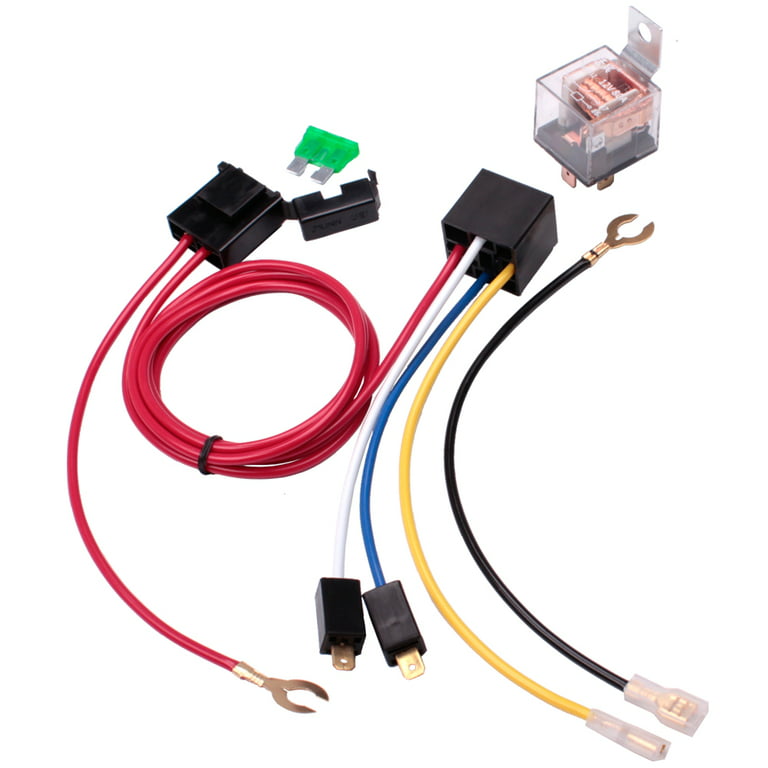 FARBIN Air Horn Kit 12V 150db Loud Horn for Car/Truck,with Wiring Harness  and Push Button Switch 