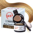 thumbnail image 1 of ¿Consiguió? Roots - Relleno de cejas y polvo para la línea del cabello para retocar raíces, adelgazamiento temporal y de cabello gris, polvo para retocar raíces con infusión de pigmento, bote de 0,1, 1 of 5