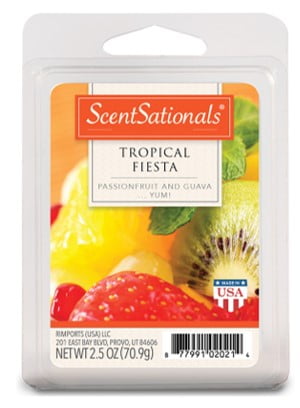 Tropical Fiesta Scented Wax Melts Scentsational 2 5 Oz Walmart Com Walmart Com