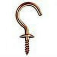thumbnail image 2 of Hindley 100 Count .88in. Solid Brass Cup Hooks  11925 - Pack of 100, 2 of 2