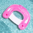 thumbnail image 3 of Flotadores de piscina con portavasos y asas silla flotante para piscina para adultos, 3 of 5