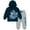 Blue / gray, variant on Jurassic World Jurassic Park Big Boys Fleece Pullover Hoodie and Pants Outfit Set Toddler to Big Kid
