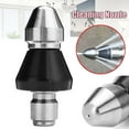 thumbnail image 5 of FEOLGEHLY 1 Pcs Sewer Cleaning Tool with High-pressure Nozzle, Drain Augers, Sewer Pipe Dredging Tools for Pipe Unclogging, Drain Clog Remover, Hair Clog Remover and Toilet Clog Remover, 5 of 9