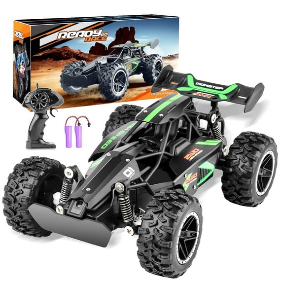 LOHEER Remote Control Car, 1:18 High Speed RC Cars, 20  km/h Toy for Boys & Girls Gifts for Kids