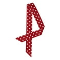 thumbnail image 1 of INSPIRE CHIC Bufanda delgada de seda con lunares, cinturón, larga y estrecha, accesorio para el asa del bolso Rojo L, 1 of 6