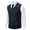 A Navy, variant on Sleeveless Knit Casual Sweater Men Print British Style Elastic Knit Sweater V-Neck Sweater Tank Top Navy Xxl