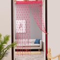 thumbnail image 3 of 50x200cm Love Heart String Curtain Window Door Divider Sheer Curtain Valance, 3 of 3