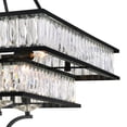thumbnail image 5 of CWI Lighting Shalia 8 Light Traditional Metal Chandelier in Black, 5 of 6