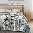 thumbnail image 5 of Christian Gifts for Women Inspirational Religious Blanket Bible Verse Scripture Prayer Throw Blanket Soft Flannel Healing Blanket 50"X40", 5 of 5