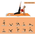 thumbnail image 2 of Nivia 1454OR 10 mm Anti-Skid Yoga Mat - Orange, 2 of 7