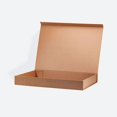 thumbnail image 4 of Geoto 23.6"×17.3"×3.15" XXL Shallow Size Luxury Rigid Foldable Magnetic Closure Collapsible Gift Packaging Boxes Wholesale(Kraft with Ribbon), 4 of 4