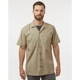 thumbnail image 2 of Dickies S535 Industrial Short Sleeve Work Shirt - Light Blue - 4XL, 2 of 3