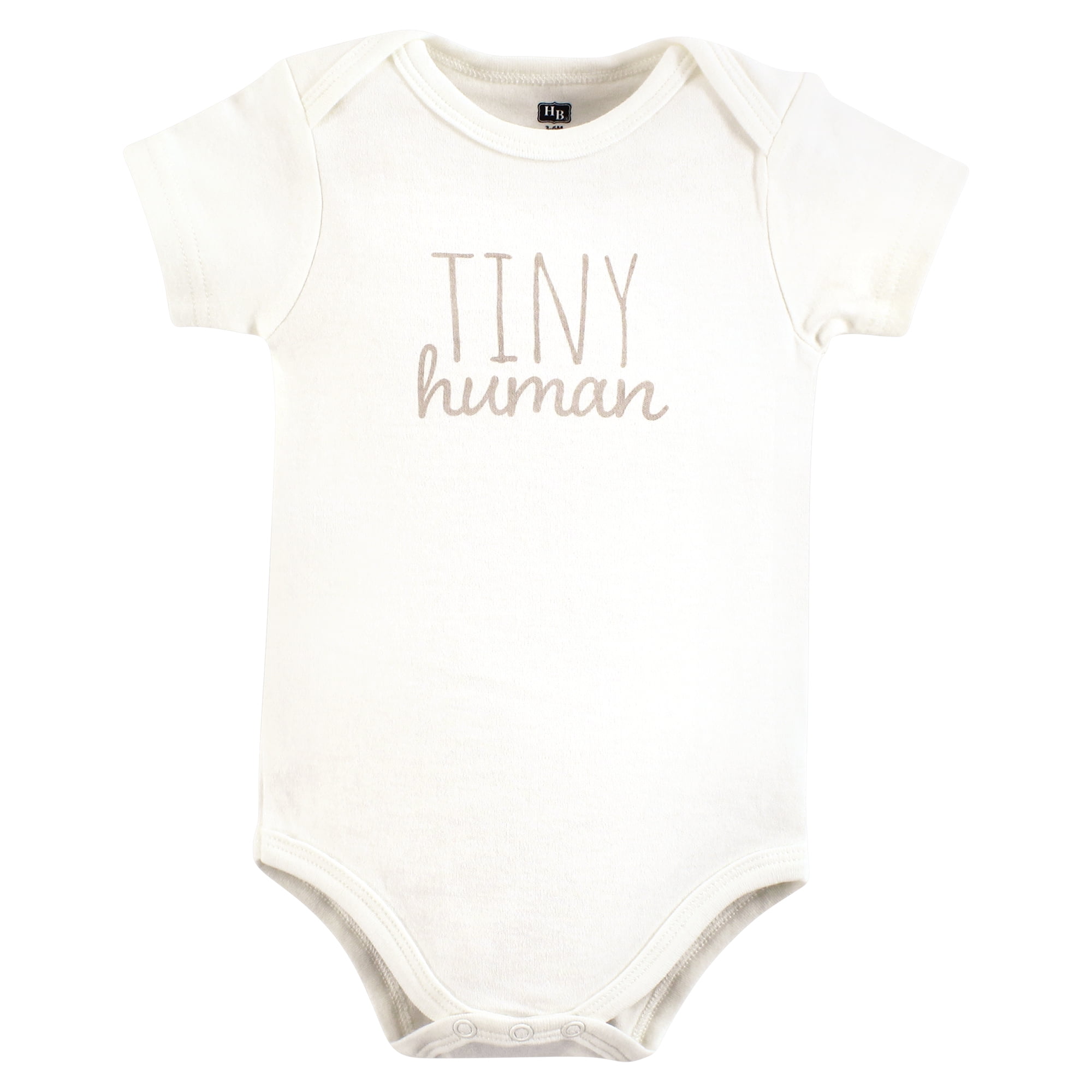 Hudson Baby Cotton Bodysuits, New Here, 18-24 Months