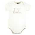 thumbnail image 5 of Hudson Baby Cotton Bodysuits, New Here, 9-12 Months, 5 of 5