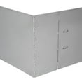 thumbnail image 5 of vidaXL Set of 10 Flexible Lawn Fence Galvanized Steel 39.4" x 5.9", 5 of 8