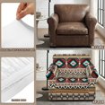 thumbnail image 5 of FKELYI American Tribal Geometric Print Armchair Slipcover 2 Pcs Set Couch Sofa Cover with Separate Cushion Cover Anti-Dust Furniture Protector for Living Room Decor, 5 of 7