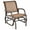 Brown, variant on Furnibear Outdoor Single Swing Glider Rocking Chair, Patio Swing Chair with Armrests and Smooth Gliding Motion for Deck Backyard Garden, Brown