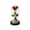Red, variant on Eliaeconx Lighted Halloween Ghost Figurine, Holding Spooky Rose, LED Pumpkin Base for Tabletop, Spooky House, Indoor Party Decor