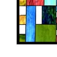 thumbnail image 3 of CHLOE Lighting PICASSO Tiffany-glass Rectangle Window Panel 18x24, 3 of 6