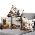 thumbnail image 1 of Fundas Almohada Calabaza Otoño para Interiores Y Exteriores Halloween (E), 1 of 9