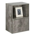 thumbnail image 2 of Pemberly Row Storage 1 Door Cabinet in Gray Faux Birch Wood Finish, 2 of 4