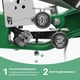 thumbnail image 3 of Máquina de coser FAHKNS, zapatero manual de cuero con soporte, 3 of 7