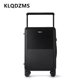 thumbnail image 3 of KLQDZMS equipaje nueva caja de embarque con apertura frontal 20 "24 pulgadas cubierta de carrito multifuncional ABS + PC tipo carrito bolsa de viaje maleta, 3 of 4