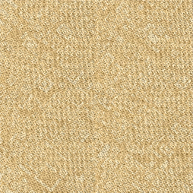 Ahgly Company Tapis d'Intérieur Lavable en Machine Carré Transitionnel GoldenRod Or, 8 Pieds Carré