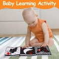 thumbnail image 6 of toosivia Baby Toys 0-3 Months: Black and White High Contrast Baby Toys 0-6 Months, Baby Soft Cloth Book Tummy-Time Toys with Mirror for Babies Infants 6-12 Months,  Baby Newborn Toys Gift, 6 of 6