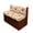 Autumn Maple Leaves Pattern, variant on HELLHERO RV Dinette Cushion Covers, Compatible with Camper Home, Camper Cushion Covers for RV Dining Table Sofa Washable, Maple Leaf